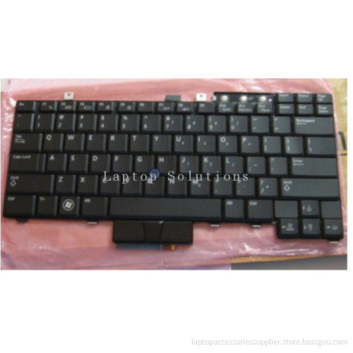 Uk717 Laptop Keyboard replacement Us Black Keyboard For Dell Latitude E6400, E6500 Precision M2400, M4400